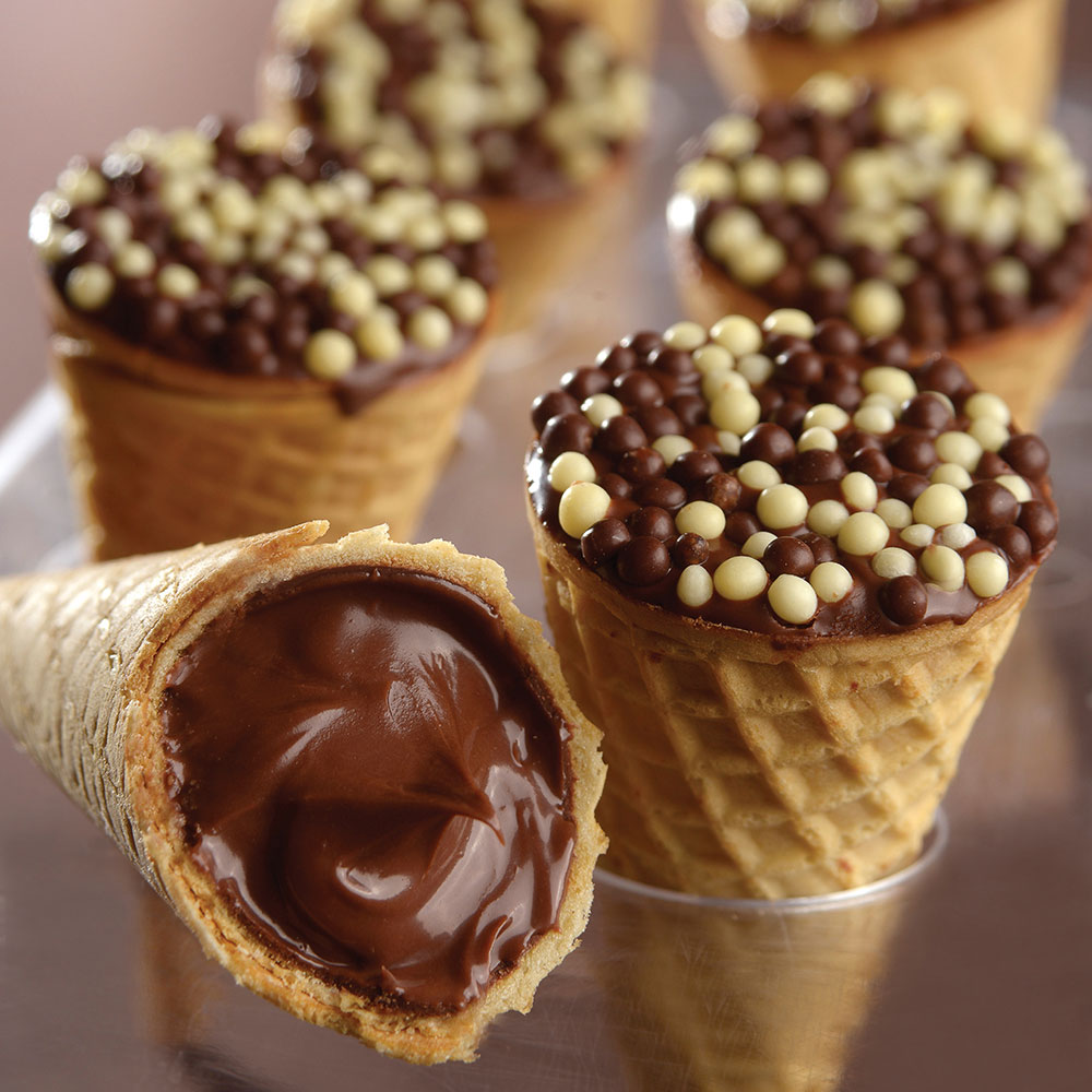 cone recheado